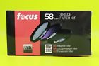 Fc-3fk58mm Focus 58mm 3-piece Filter 616320844165