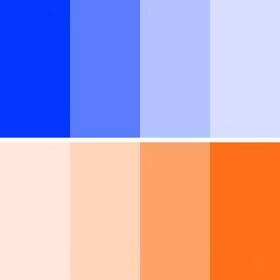 Fiewszihu 313022591501 Color Correction Gel Filter 8 Pack 16x20 Inches Blue Orange Photography Lighting