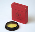 Figam Leica Leitz New York Number Yellow Filter Condition