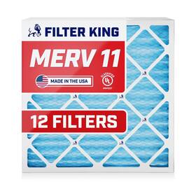 Fkfa14x36-12 Filter King 14x36x1 Air Merv 11 12-pack Dust And Allergy Control Ac