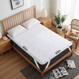 Florith 20251126 Waterproof Mattress Protector Queen Size 60 Inch X80 Incontinence Bed Pad Wit