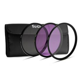 Focus Camera 663701777796 55mm 3-piece Uv Cpl Fld Lens Filter Kit