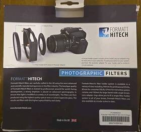 Formatt 886235200381 Hitech 165x165mm Nd 3.9 13 Stop Glass Filter Firecrest