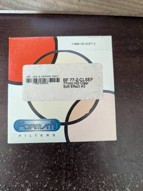 77-2-clsef Formatt-hitech 719821285205 New 77mm Hd Soft Effects Clear 2 Glass Filter Mfr#bf