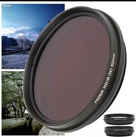 Aa1405 Fotga Fader Ndir W 52mm Adjustable Infrared Filter 530nm Ir Photography Lens