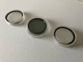 Fotodiox 812759012223 58mm Lens Filter Lot Uv Circular Polarizer And Diffuser With Cases