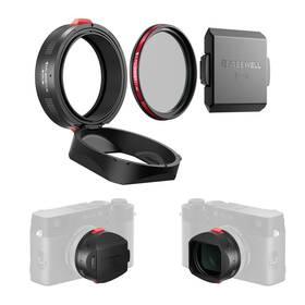 Freewell 897143170839 The Real Lens Hood - Hybrid Cpl/mist Filter Flipable Touchless Fil