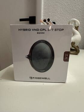 Freewell Fw-82mm-v2-hybrid-3-7stop 82mm V2 Magnetic Hybrid Vnd/cpl 3-7 Stops Filter
