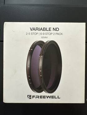 Fw-82mvnd-ald Freewell 82mm Threaded Variable Nd Filter - 2 Pack 2-5 And 6-9 Stop