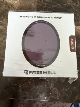 Irnd16 Freewell Nd1.2 Magnetic Ir Nd16 4 Stop Neutral Density Circular Purple Filter