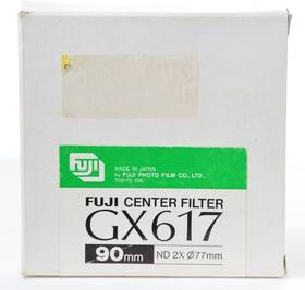 05010058 Fuji Near Mint Center Filter Nd-2x 77mm F/gx617 Fujinon 90mm F5.6 Box And Case