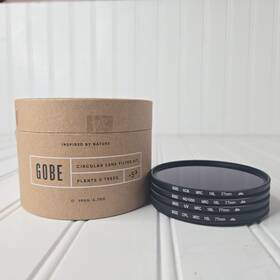 Gobe 696394864658 77mm Filter Kit - Uv Circular Polarizing Cpl Plus Nd 8 And 1000