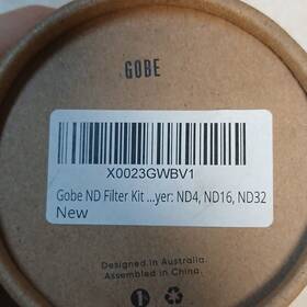 X0023gwbv1 Gobe Nd Filter Kit Nd4 Nd16 Nd32 58mm Camera Lens Circular Threaded
