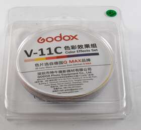 Lpn7204045810555dc Godox V-11c Color Filters Gels Kit 15 V1 Series Round Head Fl Q5y2 Nip