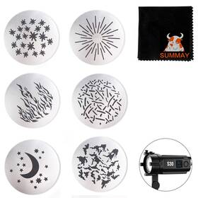 Susa09001 Godox Sa09001 Sa-09-001 Gobo Sets For S30 Led Light Creative Effects