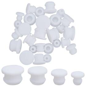 Ajew-gf0008-10d-02-us16 Gorgecraft 32pcs 4 Sizes Reusable Silicone Salt And Pepper Corks 0.2 Inch To 0.43