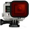 Gp11011-a Fosmon Red Diving Housing Filter With Mounting Frame For Gopro