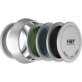 Hyfx100 H&y 49mm Magnetic Filter Kit For Fujifilm X-100v Camera