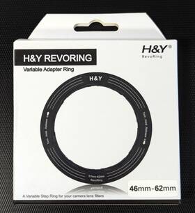 H&y Revoring 897052344888 Variable Step Adapter Ring 46mm-62mm Open Box H&y Revoring 897052344888 Variable Step Adapter Ring 46mm-62mm Open Box