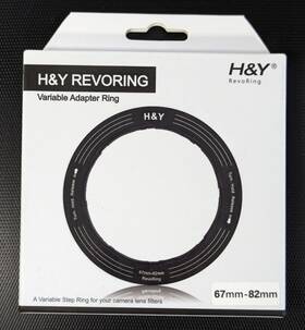 H&y Revoring 897052344895 Variable Step Adapter Ring 67mm-82mm Open Box H&y Revoring 897052344895 Variable Step Adapter Ring 67mm-82mm Open Box