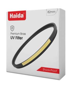Had479962 Haida 82mm Premium Brass Shock-proof Uv Filter