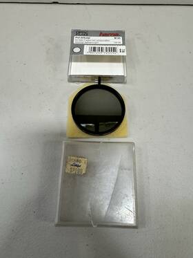 72555 Hama Pol Linear M55 Xxii 55mm Filter Lens With Original Case Germany Used