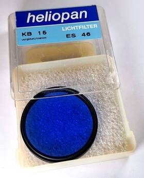 704623 Heliopan 46mm Kb 15 80a Blue Cooling Color Coated Lens Filter Germany 46 Mm Es46 704623 Heliopan 46mm Kb 15 80a Blue Cooling Color Coated Lens Filter Germany 46 Mm Es46