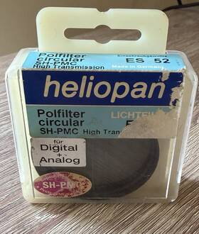 Heliopan 705246 Circular Polarizer Filter Sh-pmc 52mm