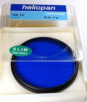 707223 Heliopan 72mm Kb 15 80a Blue Cooling Color Coated Lens Filter Germany 72 Mm Es72 707223 Heliopan 72mm Kb 15 80a Blue Cooling Color Coated Lens Filter Germany 72 Mm Es72