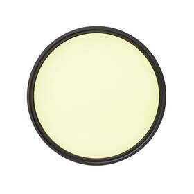 730502 Heliopan Medium Yellow 8 Filter 30.5mm Brass Frame Schott Glass Rollei 35s