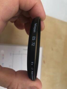Heli707237 Heliopan Neutral Density 8x Nd 0.9 Slim Filter No Scratches