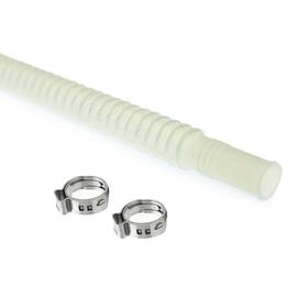 Hfp-fh910-220-px Hfp Qfs Clear Corrugated Fuel Hose 220mm 11.8 In X 9mm/10mm 0.35 In/0.39 -