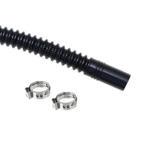 Hfp-fhb910-300-px Hfp Qfs Black Corrugated Fuel Hose 300mm 11.8 In X 9mm/10mm 0.35 In/0.39 -