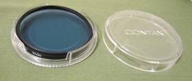 Hoya 024066000903 72mm 80c Color Light Blue Multi-coated Lens Filter Japan With Contax Case