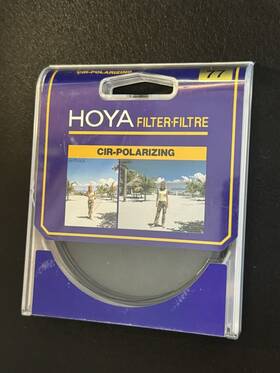 Hoya 024066012142 77mm Diameter Circular Af Polarizing Polarizer Glass Filter W Case