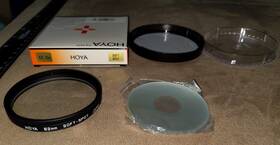 62.0s Hoya 024066012739 Soft Spot 62mm Lens Filter Japan With Case