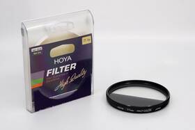 Hoya 024066414793 77mm Half Color Dark Grey Filter