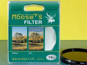 Hoya 033155110096 Mooses Filter 72mm Moose Warm 81a And Circular Polarizer