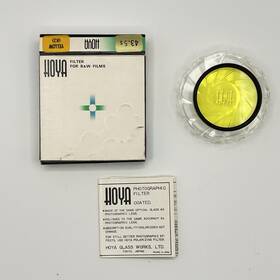 43.5-k2 Hoya Vintage 43.5s Yellow K2 Lens Filter For B&w Film Fits Olympus Trip 35 Pen