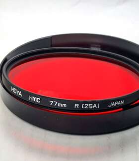 77red25ahmc Hoya 77mm Hmc Multi Coated Red #25a Glass Lens Filter 77 Mm 25a 25 A E77 Japan