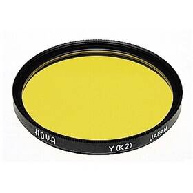 A-58k2-gb Hoya 58mm Yellow #k2 Hmc Multi-coated Glass Filter For Black And White Film