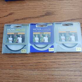 A49uvgb Hoya 3 49mm Filters - 2 New In Package