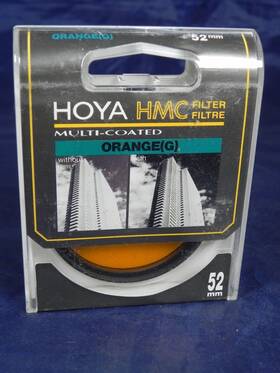 A5202gb Hoya Hmc 52mm Orange G Filter With Case Excellent Condition Multi-coated
