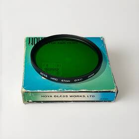 A67grx1gb Hoya X1 Green 67 Mm Filter- Multi-coated For B&w Film