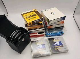 B4980agb Hoya Vintage Camera Filter Filters Lot Dgh Vivitar Japan