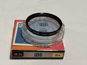 B4982agb Hoya 49mm 82a Lens Filter Blue Box And Case B4982agb Hoya 49mm 82a Lens Filter Blue Box And Case