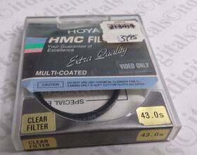 H43cl Hoya 43mm Clear Multi-coated Mc Lens Filter Safety Protection Genuine 43 Mm