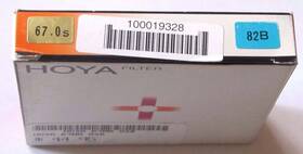 H6782b Hoya 67mm 82b 82-b 82 B Light Balancing Blue Glass Lens Filter 67 Mm Japan