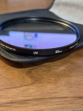 Hy95uvast Hoya Evo Antistatic Uv Filter - 95mm Dust / Stain Water Repellent Low-profi