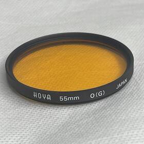 In0680 Hoya 55mm Hmc O G Orange / Cyan Filter Camera Lens Outdoor Photography Effect